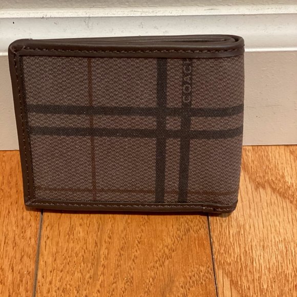 Coach Camden Tattersall Slim Billfold Wallet - Picture 5 of 6